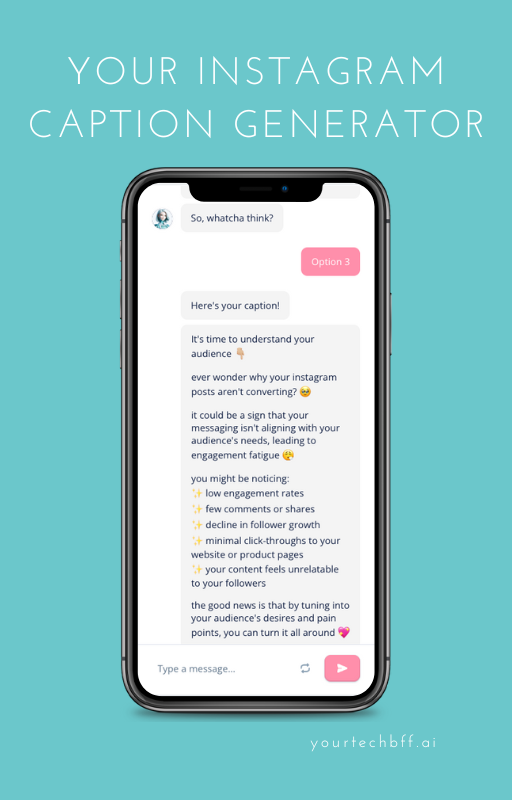 YOUR INSTAGRAM CAPTION GENERATOR